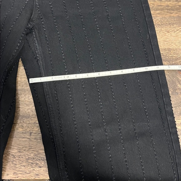 *NWT* H&M ‘EDITION’ COLLECTION CREASED WIDE LEG FULL LENGTH JEANS SZ US 8 - Picture 14 of 14